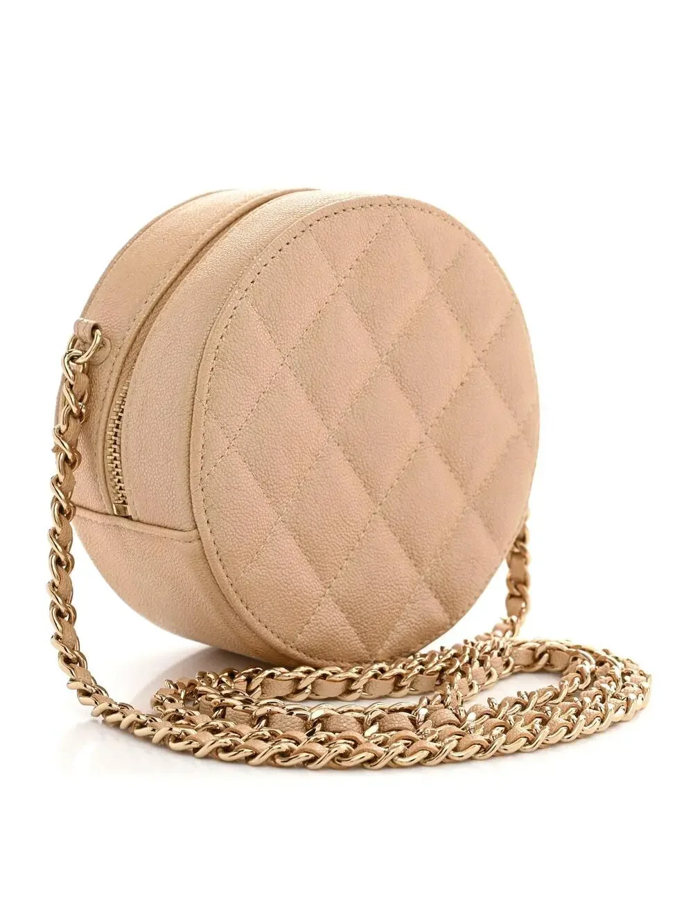 Chanel Iridescent Caviar Quilted Round #321952C19B